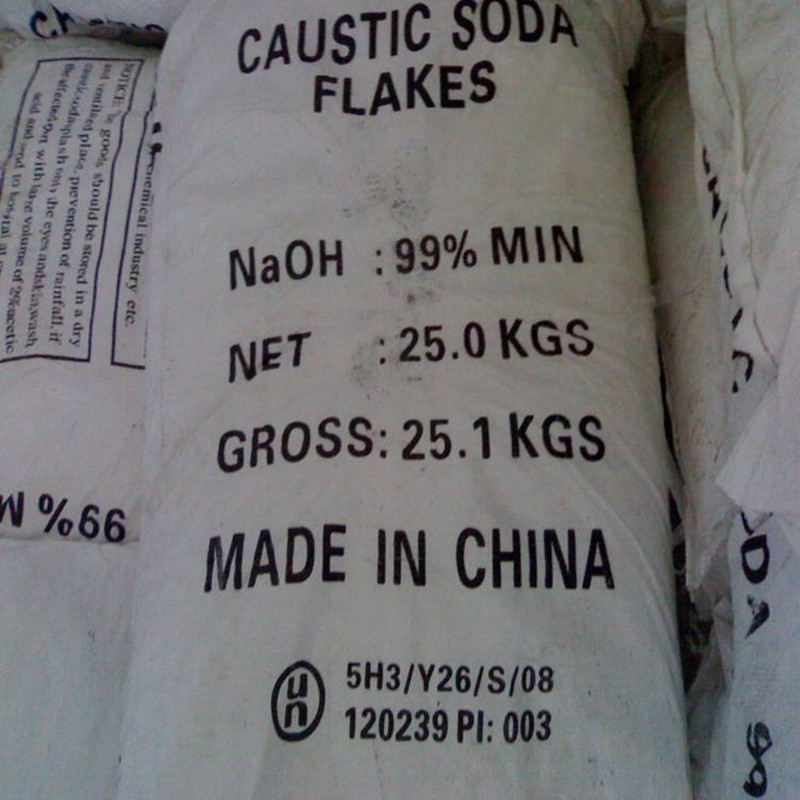 ผู้ผลิตจีนเกล็ด / ไข่มุก / ของแข็ง 99% (Sodium Hydroxide, NaOH) โซดาไฟโซดาไฟ